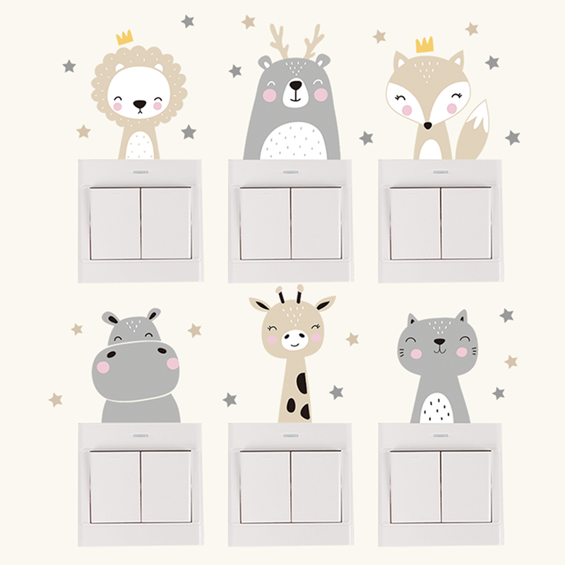 Baby Nursery Sets - 6pcs/set Boho Color Cute Smile Cartoon