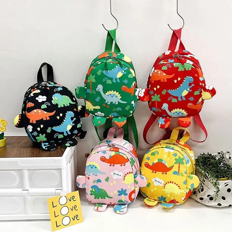 Baby Nursery Backpack - Cute Cartoon Dinosaur Baby Backpacks Kindergarten