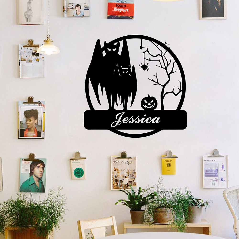 Wall Decal Nursery - 1PC Hot Sale Bat Halloween Custom