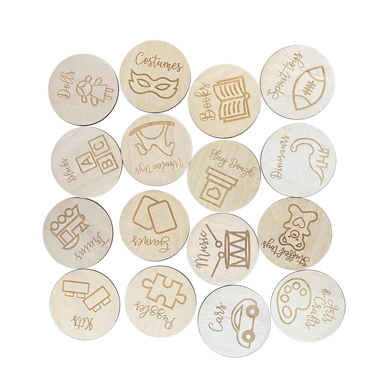 Baby Nursery Bundles - Wooden Storage Tags Baby Nursery Decor