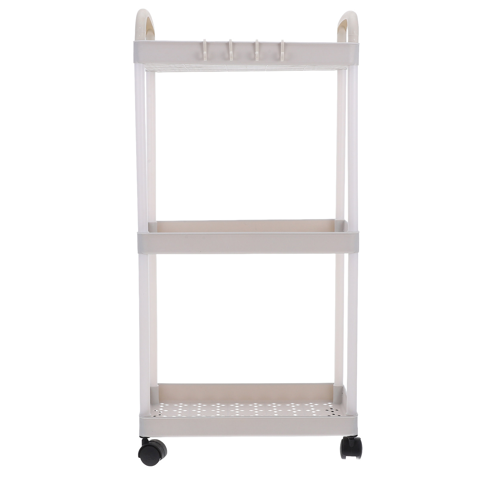3 Tier Plastic Utility Cart Ro - Baby Nursery Cart recension och pris