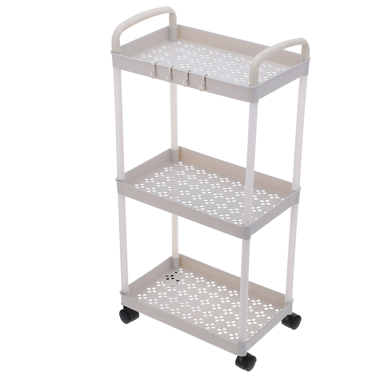 3 Tier Plastic Utility Cart Ro - Baby Nursery Cart recension och pris