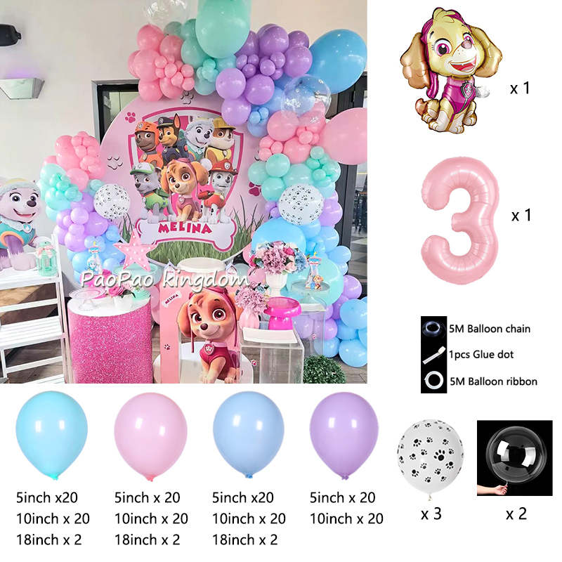 PAW Patrol Digital Balloon Set - Baby Nursery Girl Room recension och pris
