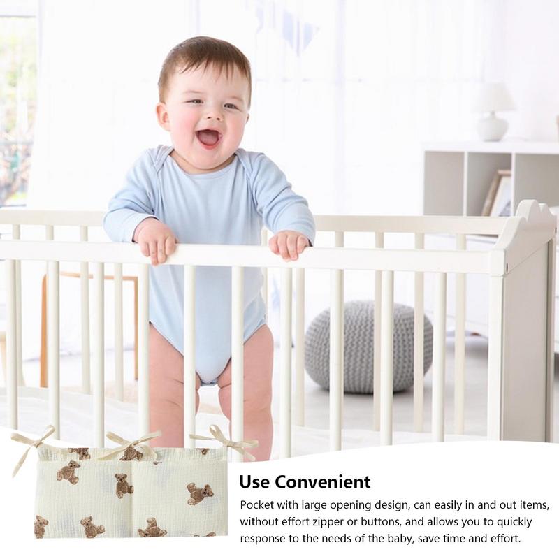 Baby Crib Organizer Cot Caddy  - Baby Nursery Backpack recension och pris