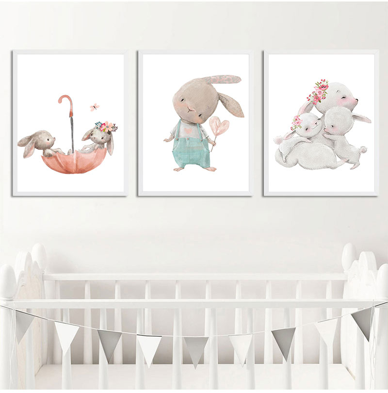 1PC frameless decorative art p - Baby Nursery Posters recension och pris
