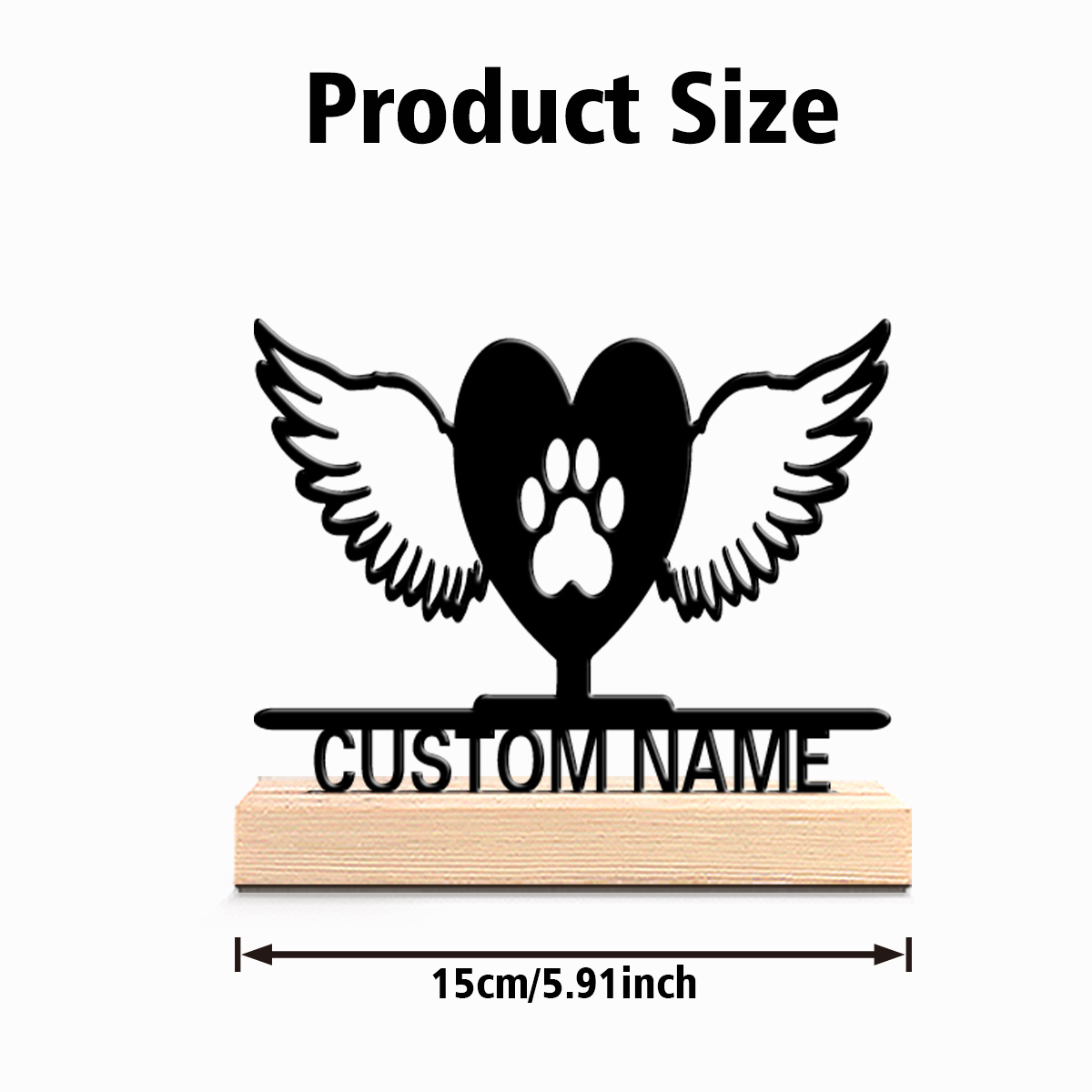 1pc Fun Personalized Custom pe - Baby Nursery Accent Wall recension och pris