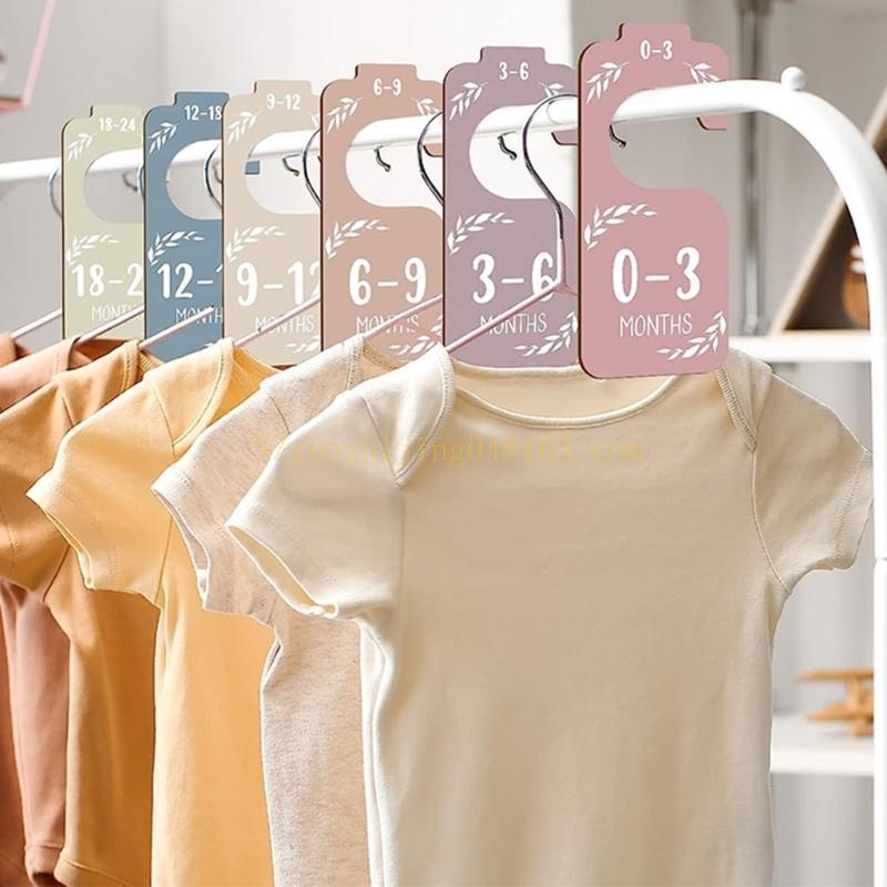 Set of 8 Baby Closet Wooden Di - Baby Nursery Sets recension och pris