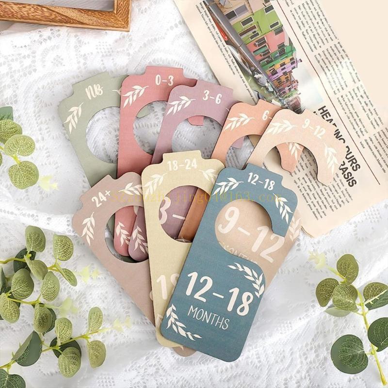 Set of 8 Baby Closet Wooden Di - Baby Nursery Sets recension och pris