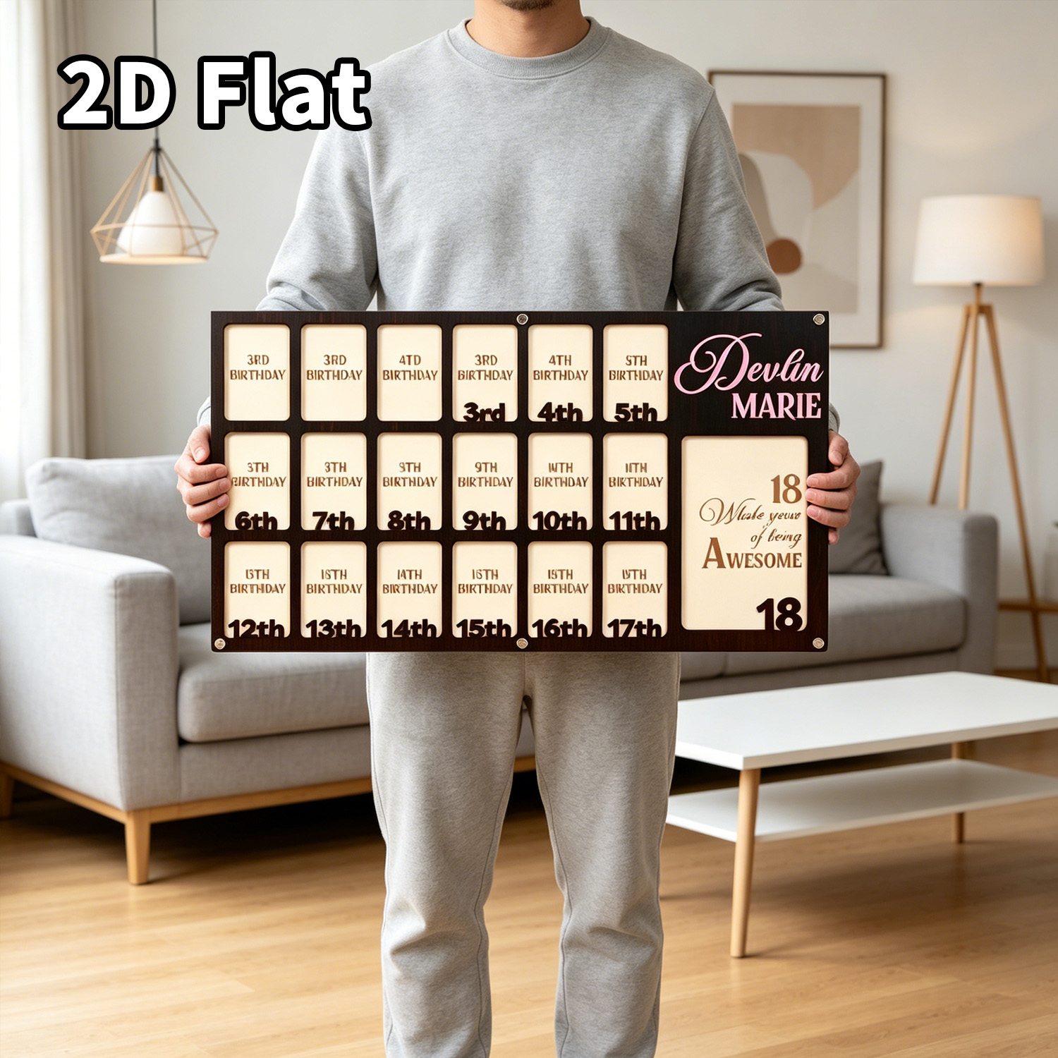 1Pc Custom Grade Photo Frame W - Baby Nursery Baby recension och pris