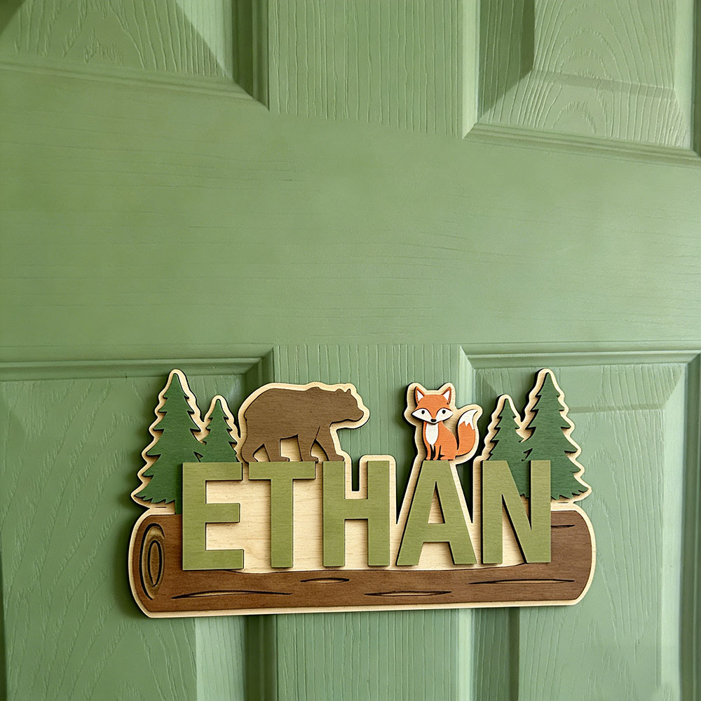 Woodland Forest Animal Persona - Baby Nursery Baby recension och pris