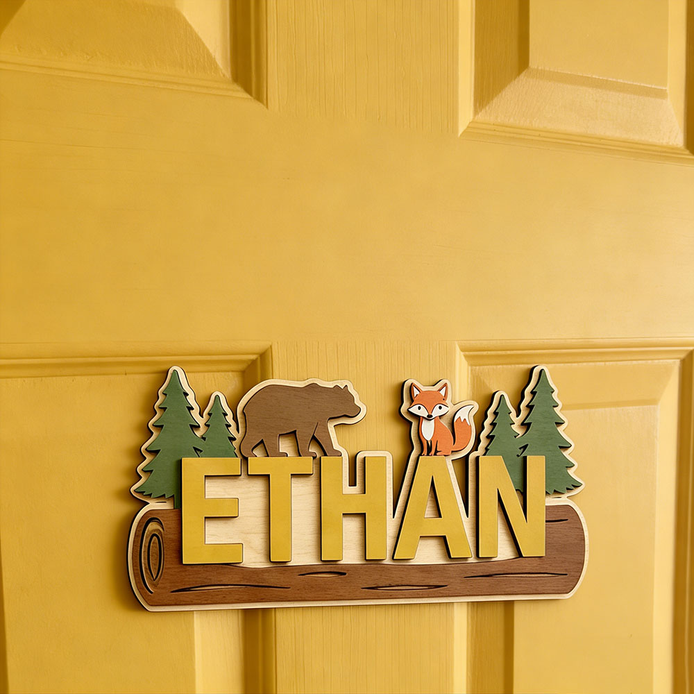 Woodland Forest Animal Persona - Baby Nursery Baby recension och pris