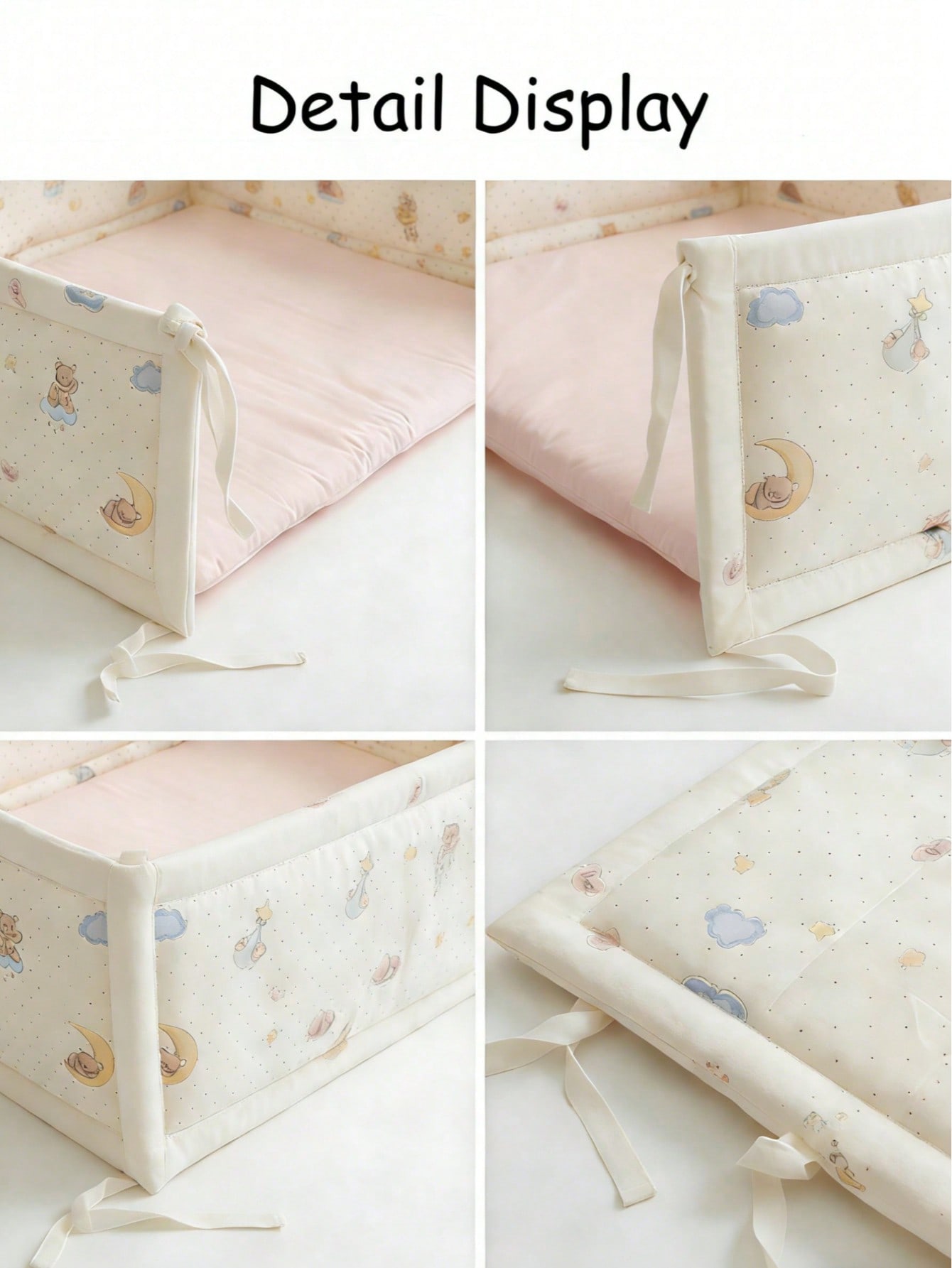 Baby Bumper Crib Bumper Protec - Bed Rail Toddler recension och pris