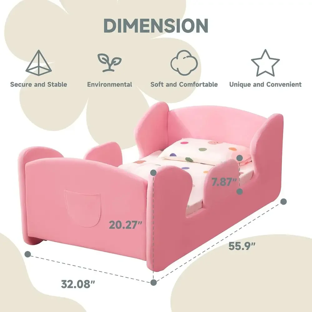 Portable Toddler Bed with Remo - Bed Rail Toddler recension och pris
