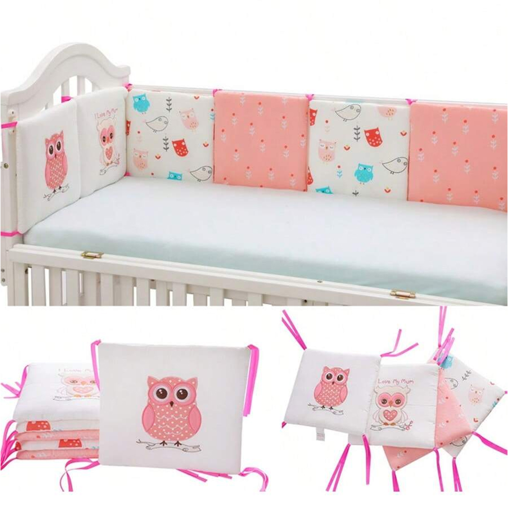 Baby Bed Protector Crib Bumper - Bed Rail Toddler recension och pris