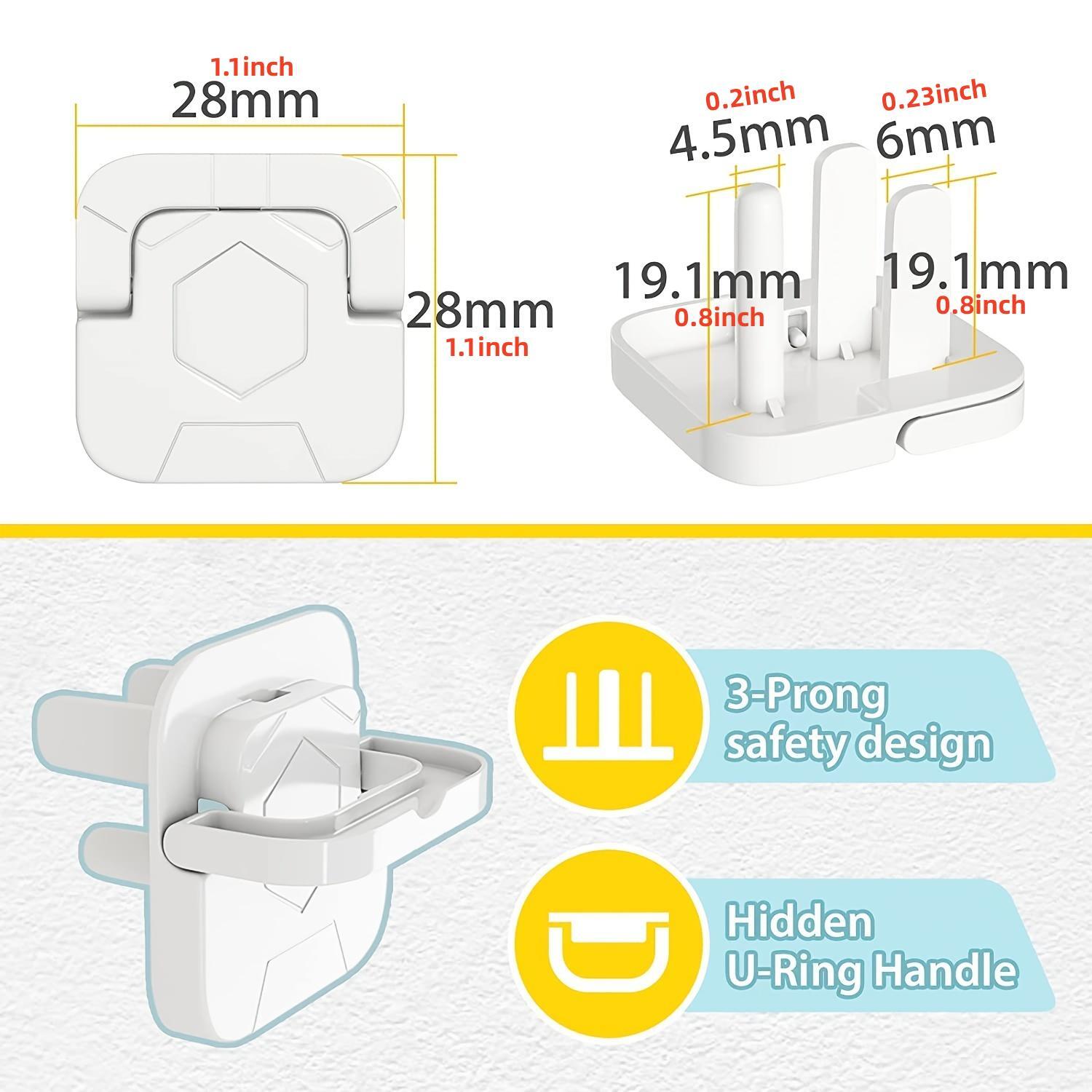 1-20Pc Baby Proof Outlet Cover - Outlet Cover Childproof recension och pris