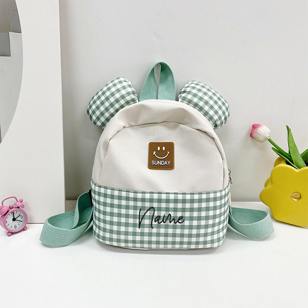 New Checkered Cartoon Children - Baby Nursery Backpack recension och pris