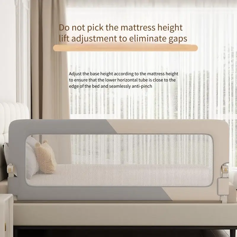 Single Side Baby Bed Rail Guar - Bed Rail Toddler recension och pris