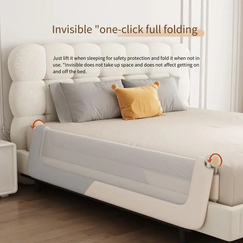 Single Side Baby Bed Rail Guar - Bed Rail Toddler recension och pris