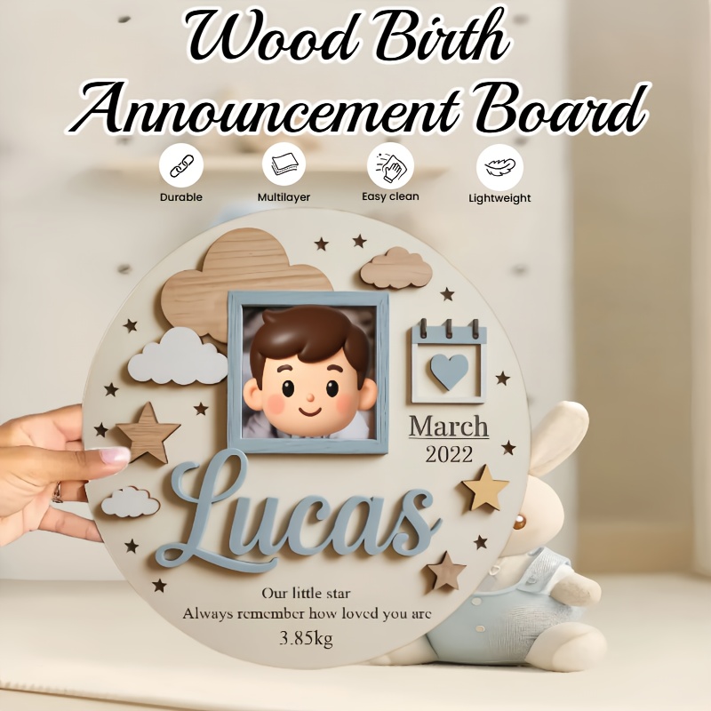 Personalized Baby Photo Frame, - Baby Nursery Baby recension och pris