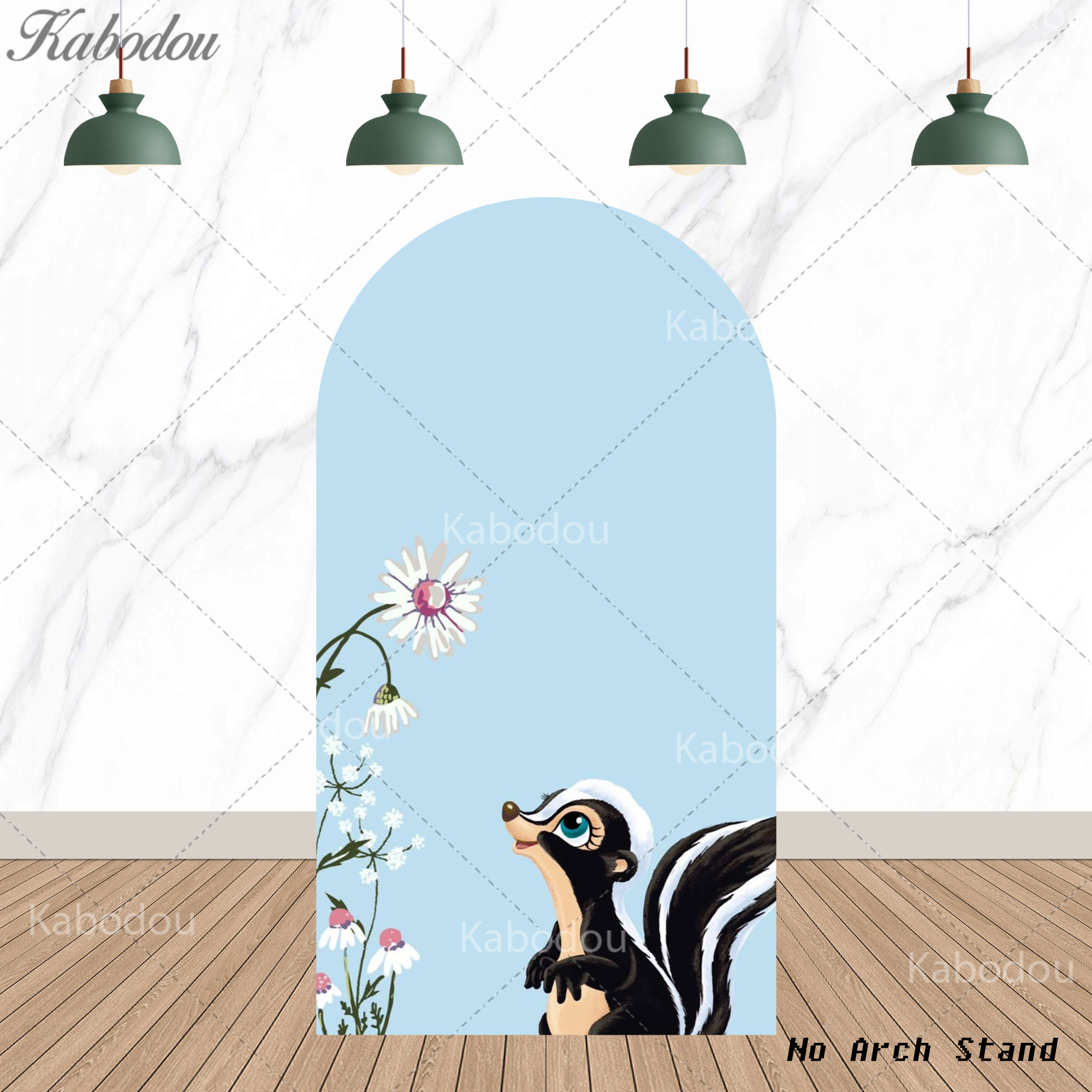 Arch Bambi Deer Background Cov - Baby Nursery Ideas Girl recension och pris