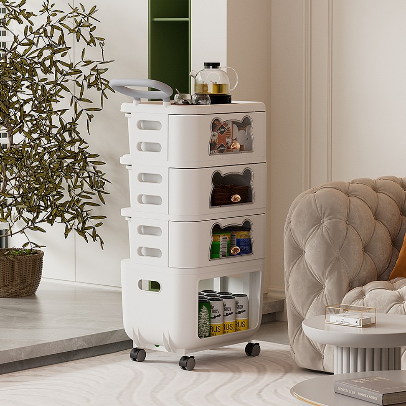 Multi-Purpose Living Room Stor - Baby Nursery Cart recension och pris