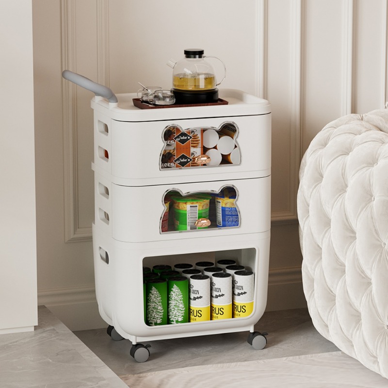 Multi-Purpose Living Room Stor - Baby Nursery Cart recension och pris