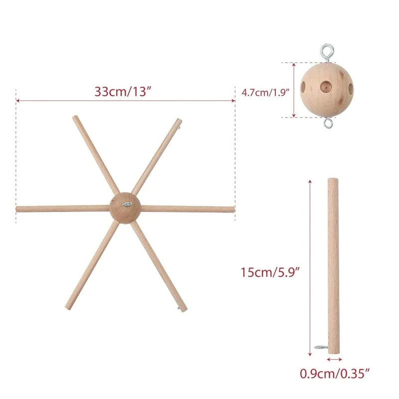 Baby Mobile Kit Frame DIY for  - Baby Nursery Sets recension och pris