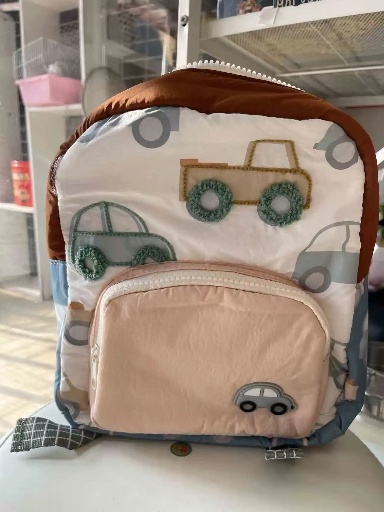 Car Embroidery Bag, Children's - Baby Nursery Backpack recension och pris
