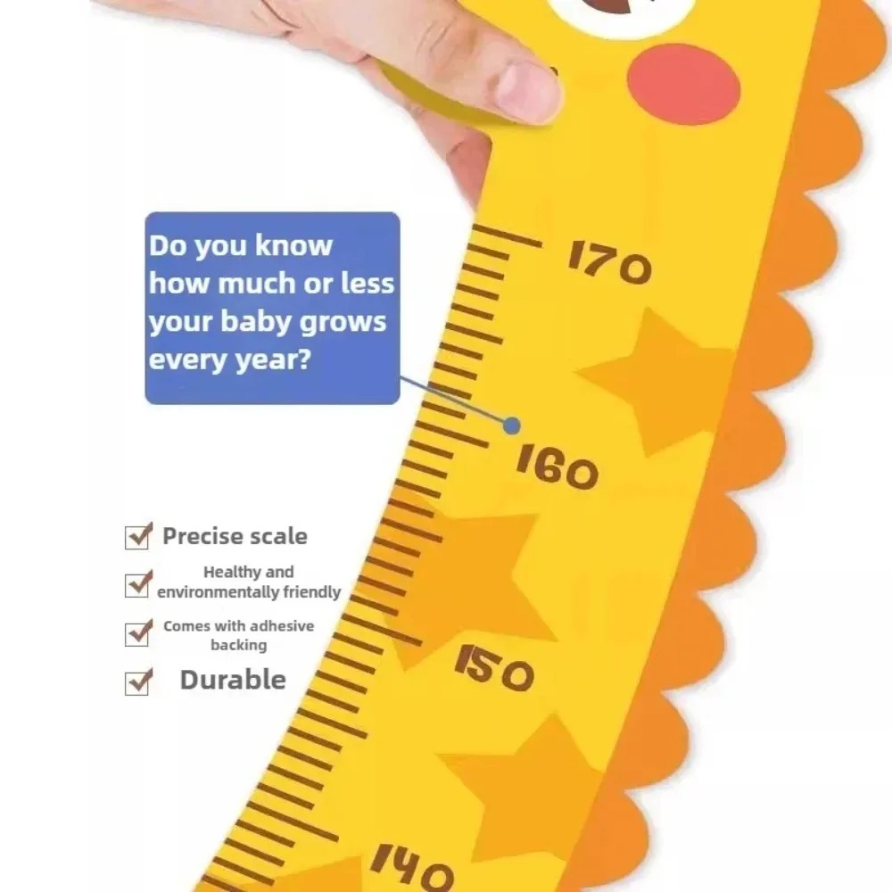 Cute Cartoon Height Sticker Un - Baby Nursery Decals recension och pris
