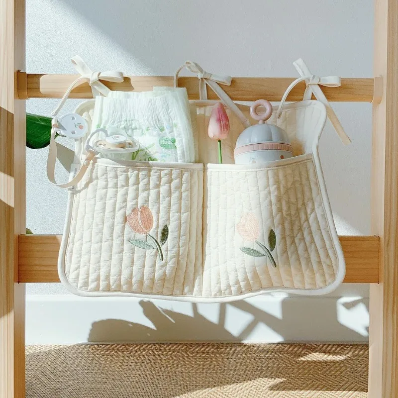 Baby Crib Hanging Storage Bag  - Baby Nursery Cart recension och pris