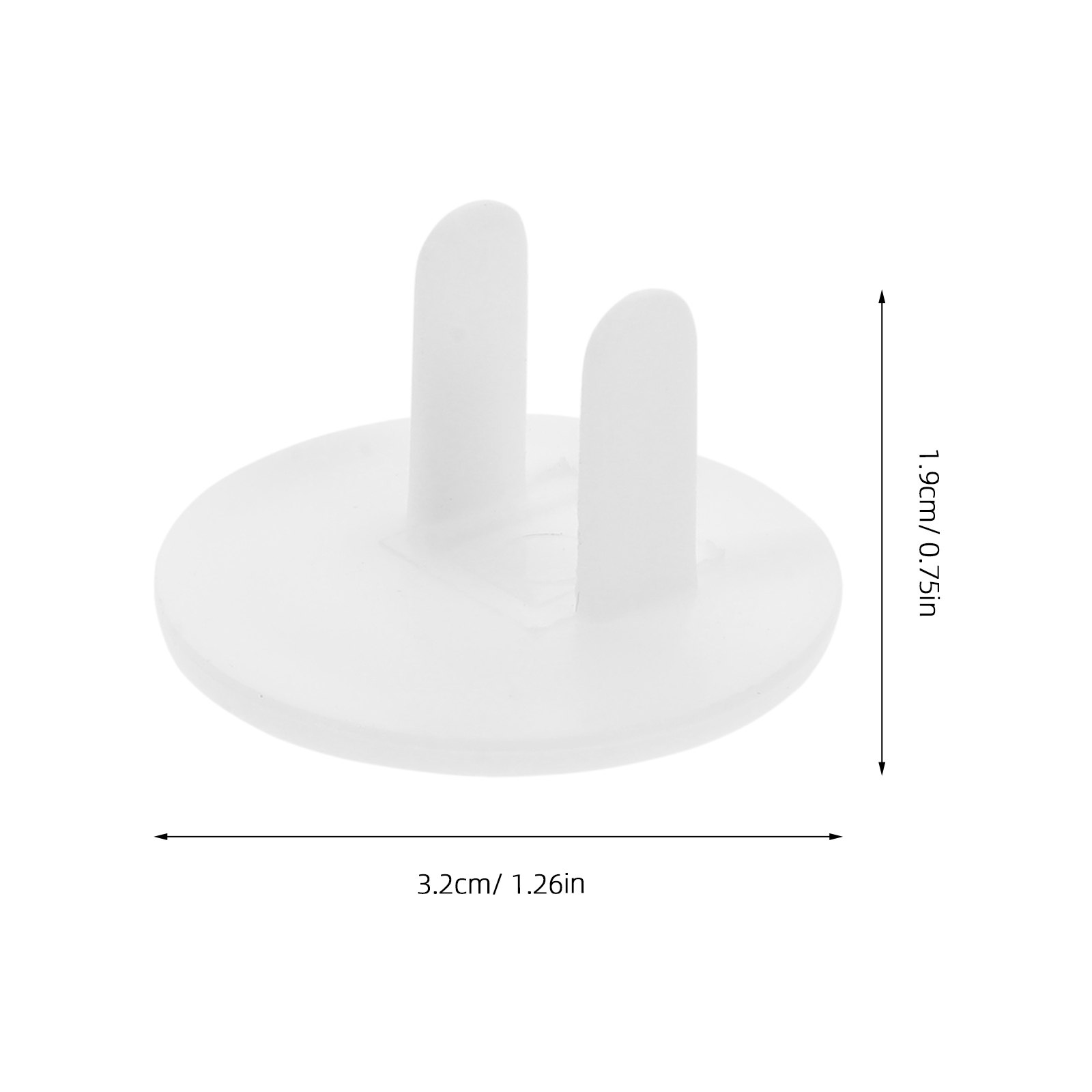 50Pcs Childproof Outlet Caps W - Outlet Cover Childproof recension och pris