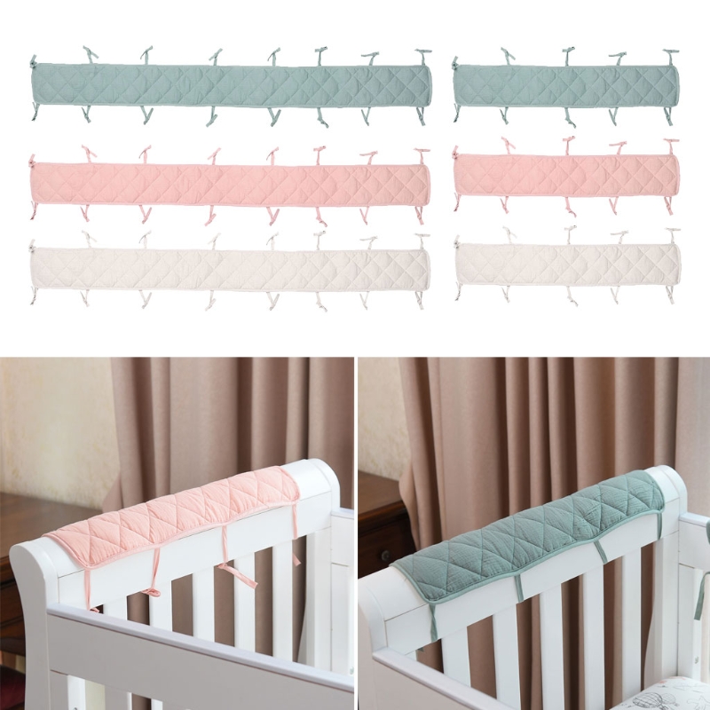 Cotton Crib Bumper Protection  - Bed Rail Toddler recension och pris
