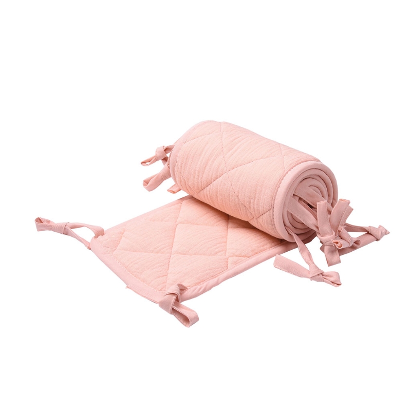 Cotton Crib Bumper Protection  - Bed Rail Toddler recension och pris