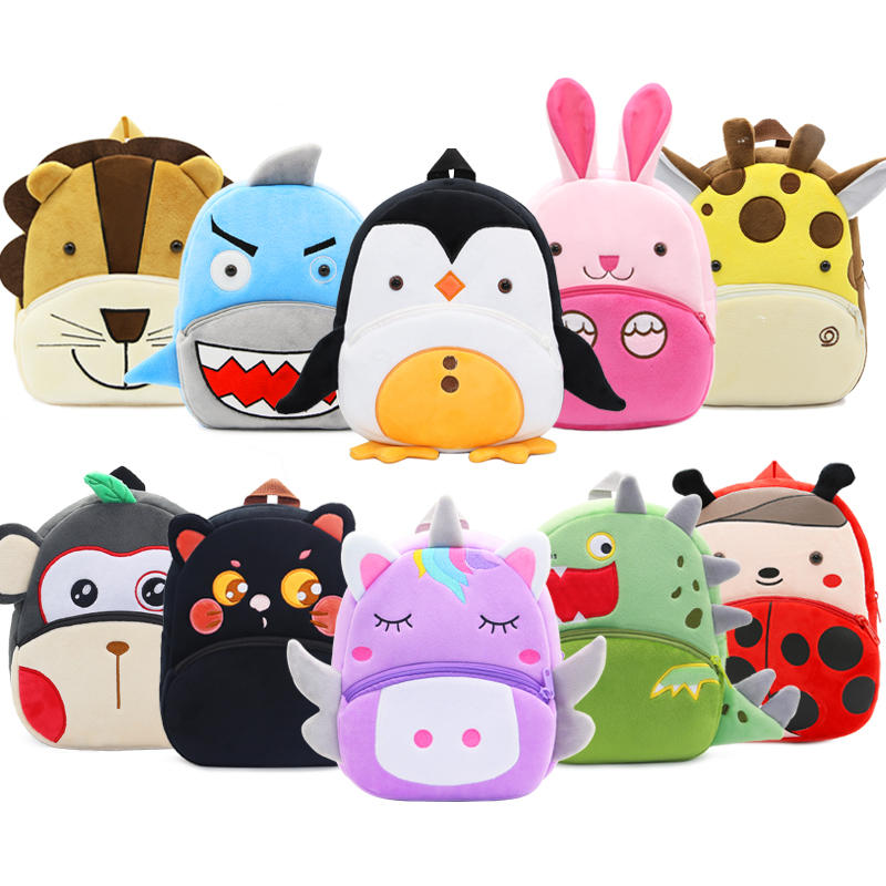 Cute Animals Cartoon Plush Chi - Baby Nursery Backpack recension och pris