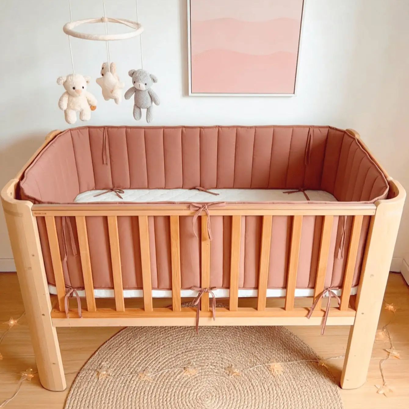 Bumpers In The Crib Baby Bed B - Bed Rail Toddler recension och pris
