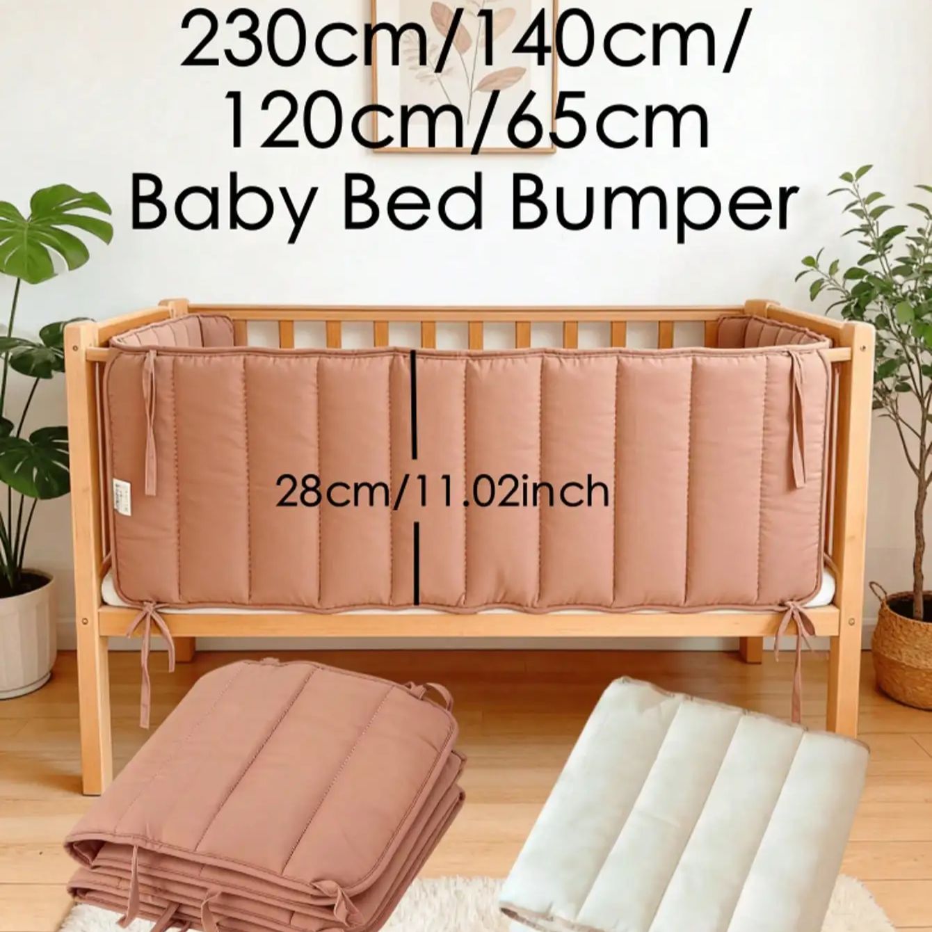Bumpers In The Crib Baby Bed B - Bed Rail Toddler recension och pris