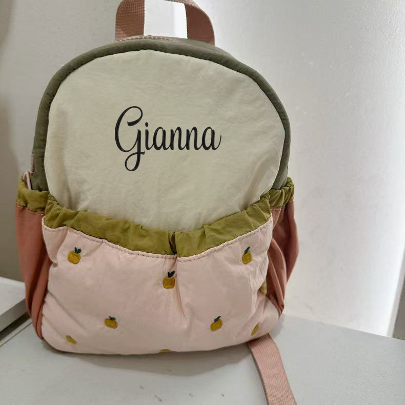 Custom Embroidery Name Baby Li - Baby Nursery Backpack recension och pris