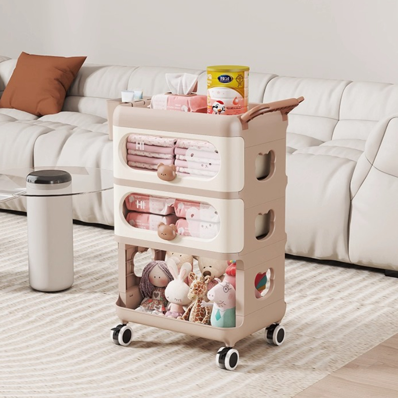 ‌Baby Storage Organizer, Multi - Baby Nursery Cart recension och pris