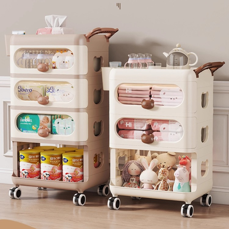 ‌Baby Storage Organizer, Multi - Baby Nursery Cart recension och pris
