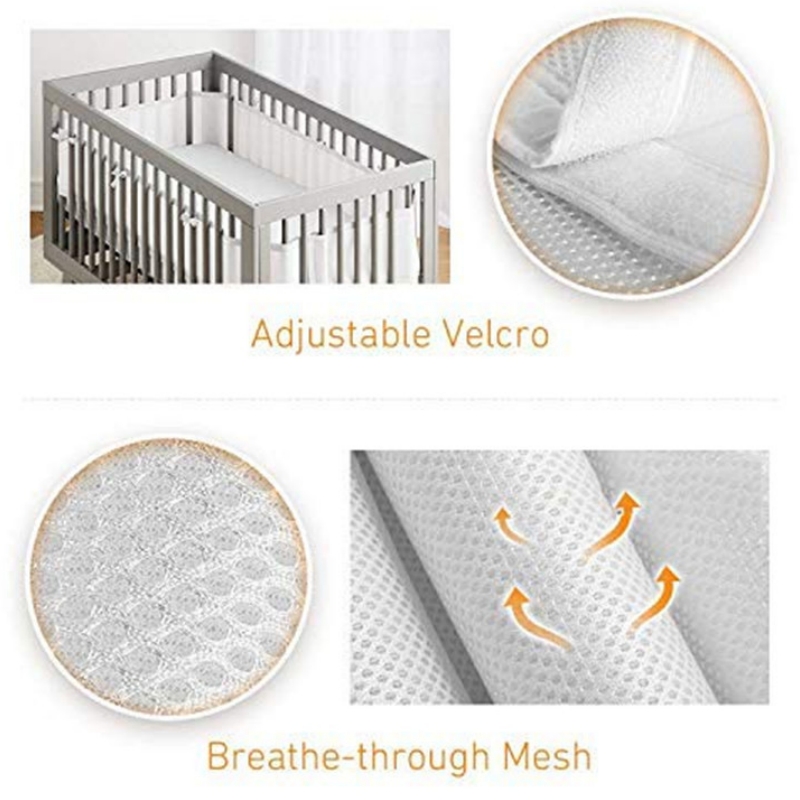Bumper for Baby Bed Fence Cot  - Bed Rail Toddler recension och pris
