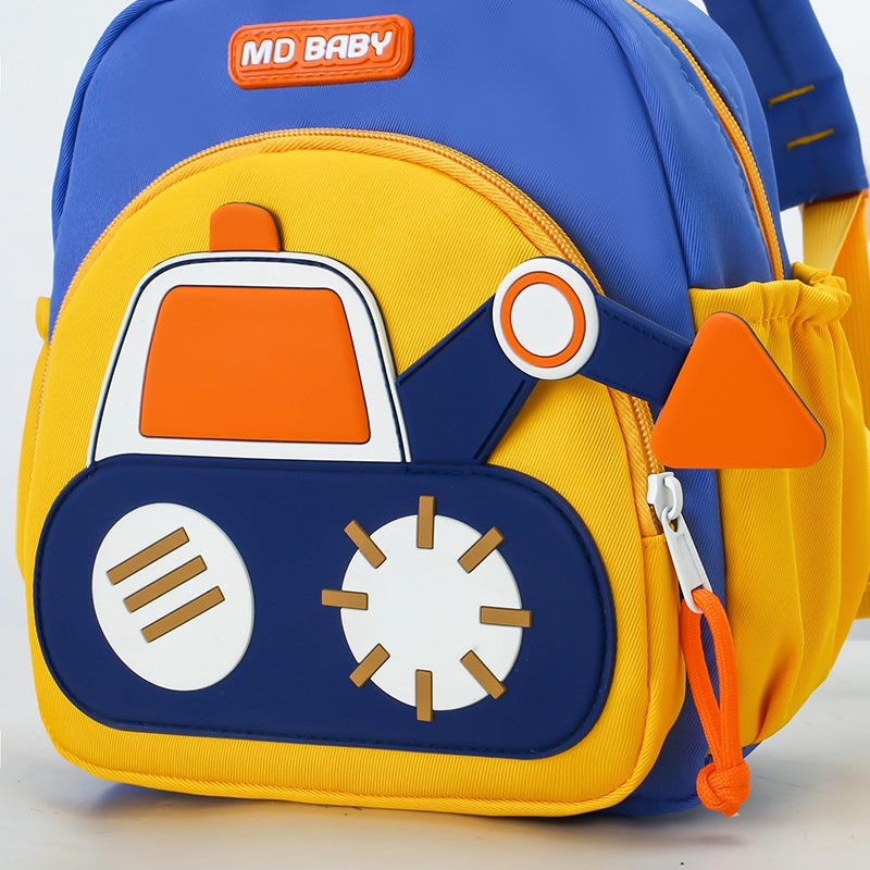 Cartoon Digger Truck Backpack  - Baby Nursery Backpack recension och pris