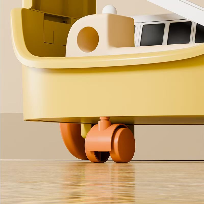Cute Duck-Shaped Rolling Stora - Baby Nursery Cart recension och pris