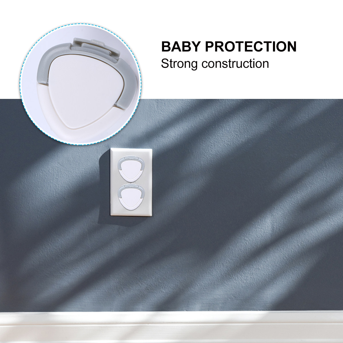 12Pcs Socket Cover Baby Safety - Outlet Cover Childproof recension och pris