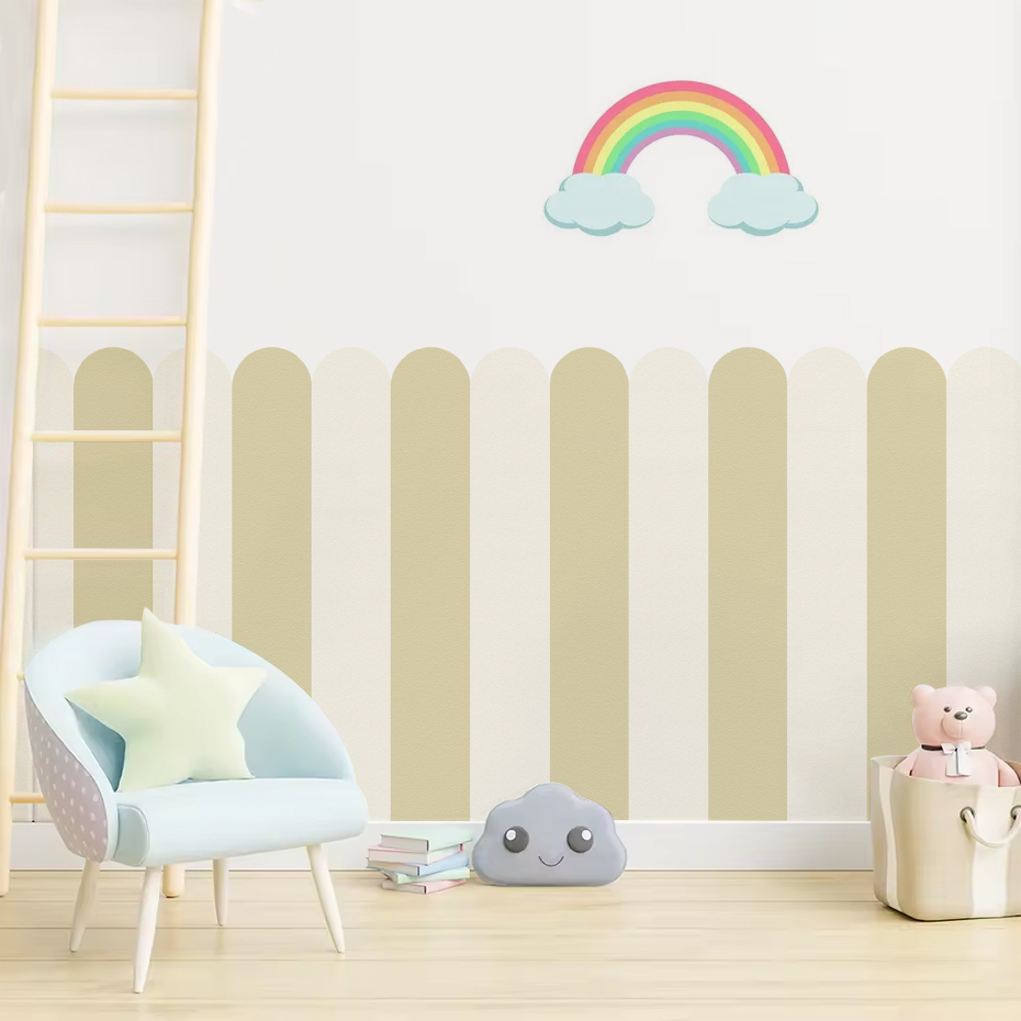 Multicolor Vertical Striped Ar - Baby Nursery Decals recension och pris