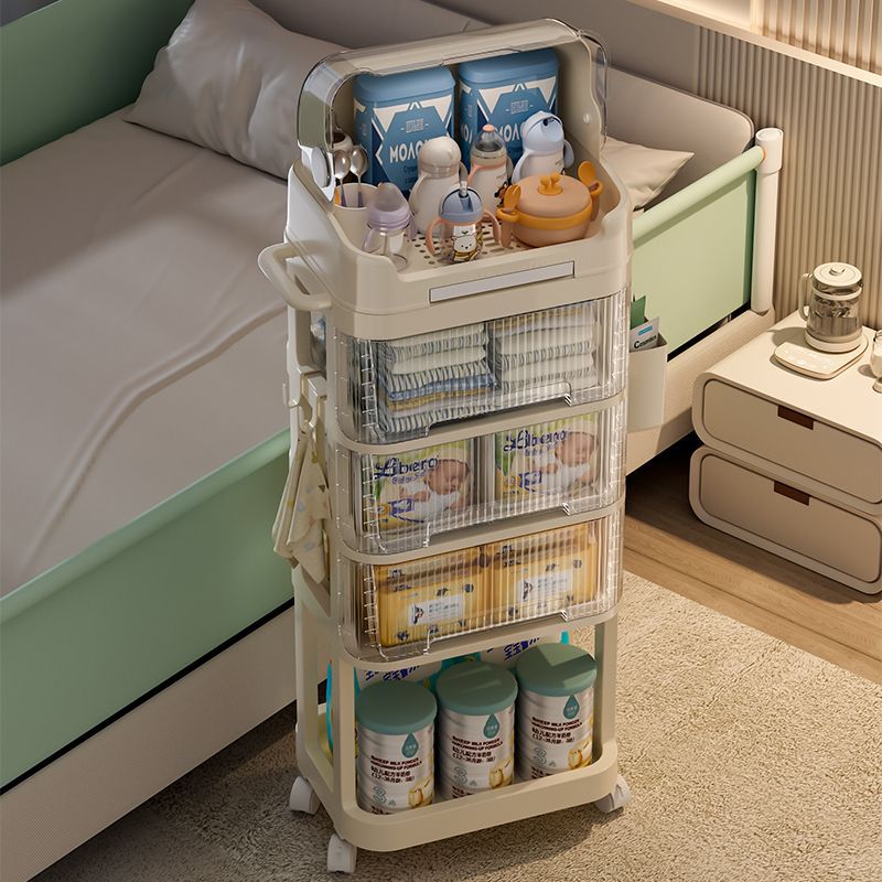 Multi-layer Rolling Baby Cart  - Baby Nursery Cart recension och pris