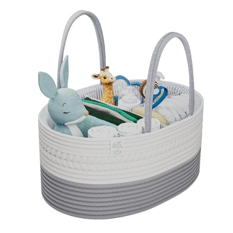 Diaper Caddy Organizer for Bab - Baby Nursery Cart recension och pris