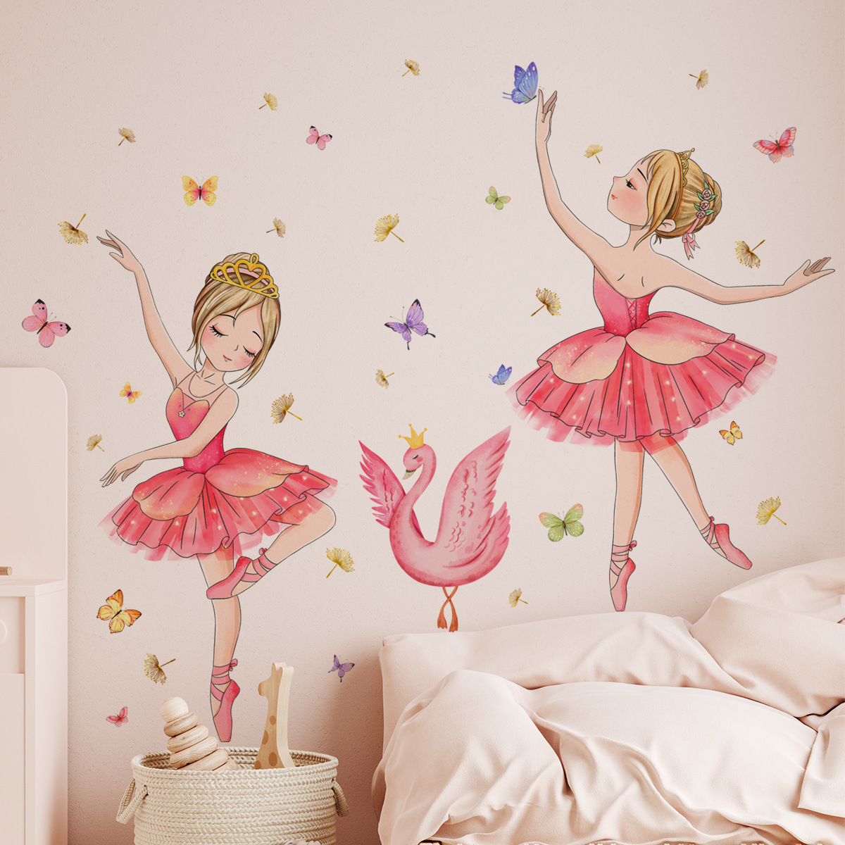 Ballet Girl Vinyl Child Wall S - Baby Nursery Ideas Girl recension och pris