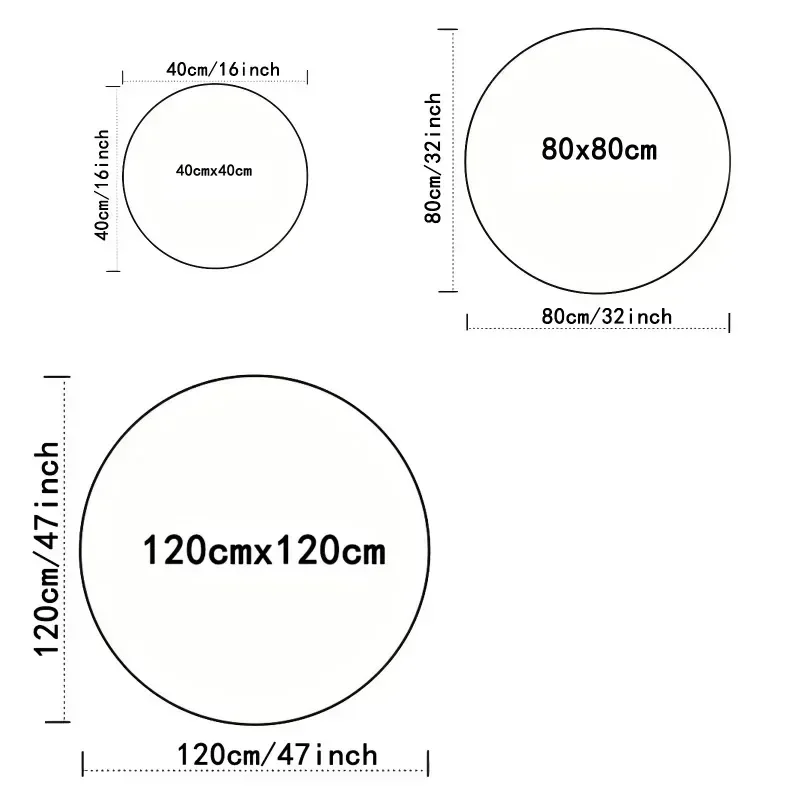 Blue Marine animal Round Carpe - Baby Nursery Sets recension och pris