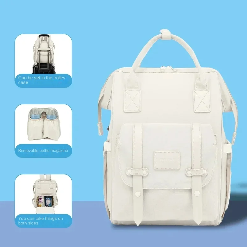 Baby Nappy Bag Mummy Bag Backp - Baby Nursery Backpack recension och pris
